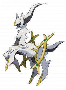 Artwork de Arceus pour Légendes Pokémon : Arceus