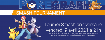 Tournoi Smash anniversaire Pokégraph
