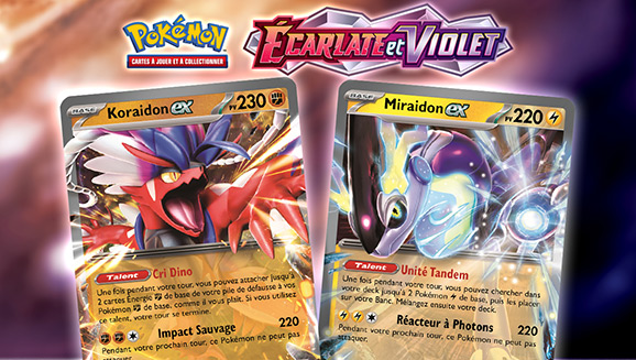 Pokémon JCC EV01 Ecarlate et Violet Miraidon Coffret Dresseur d