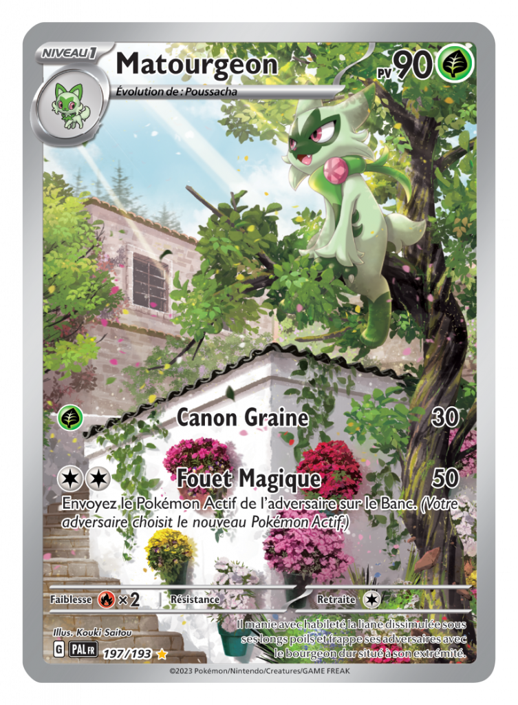 JCC Pokémon : SV02 Évolutions à Paldea Matourgeon