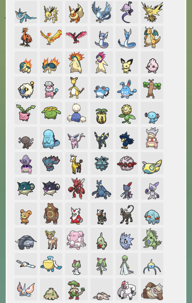 Pokémon autorisés combats classés compétition