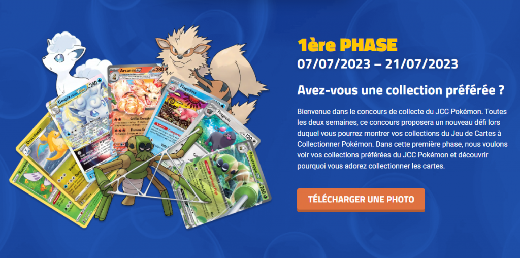 JCC Pokémon : concours de collections