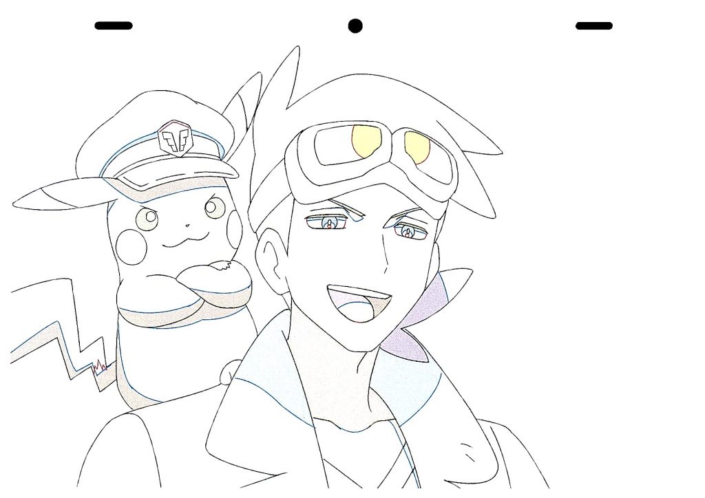 Croquis de production de l’animé Pokémon : Les Horizons !