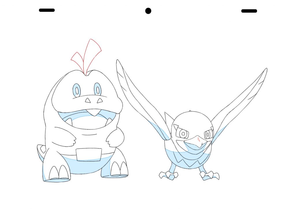 Croquis de production de l’animé Pokémon : Les Horizons !