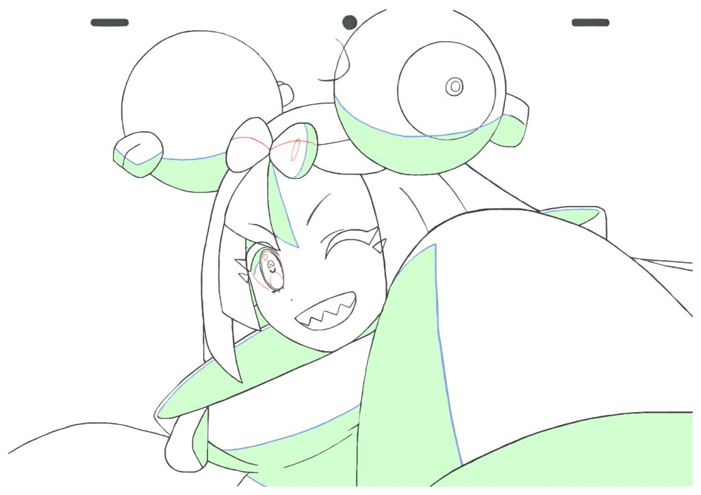 Croquis de production de l’animé Pokémon : Les Horizons !