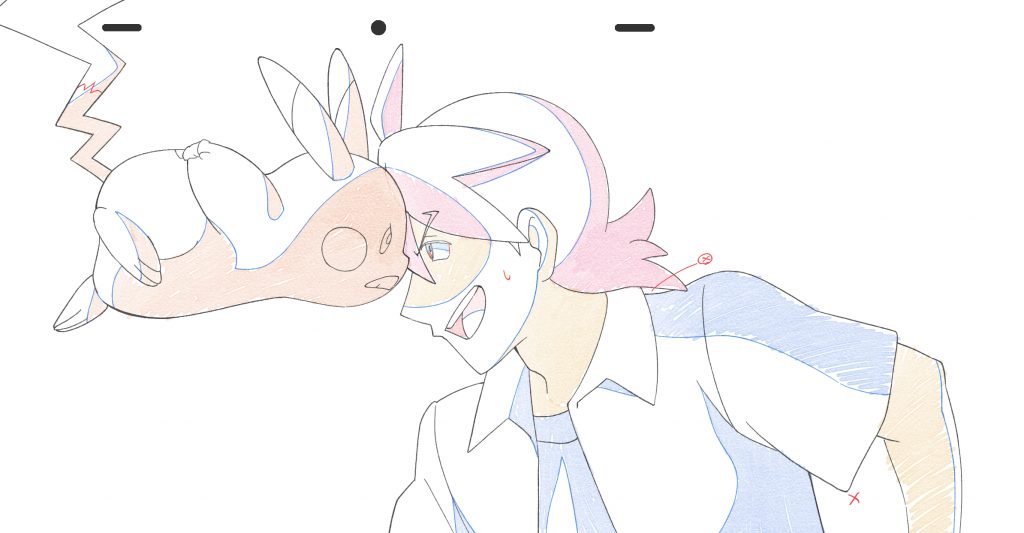 Croquis de production de l’animé Pokémon : Les Horizons !
