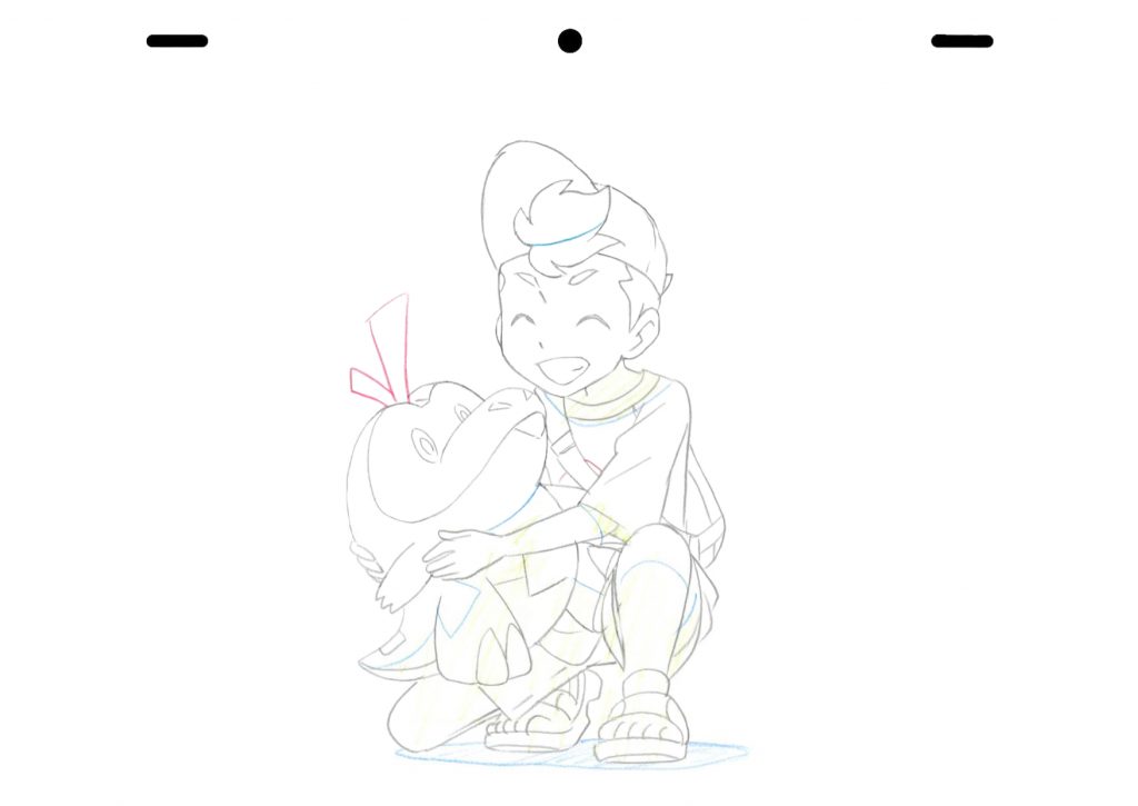 Croquis de production de l’animé Pokémon : Les Horizons !