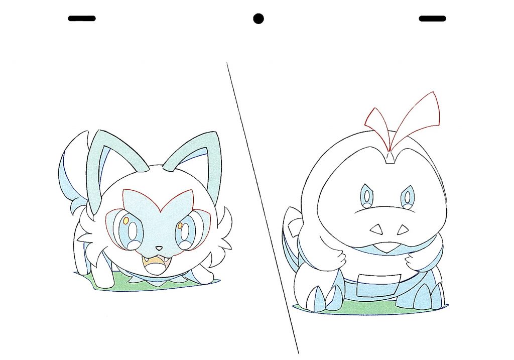 Croquis de production de l’animé Pokémon : Les Horizons !
