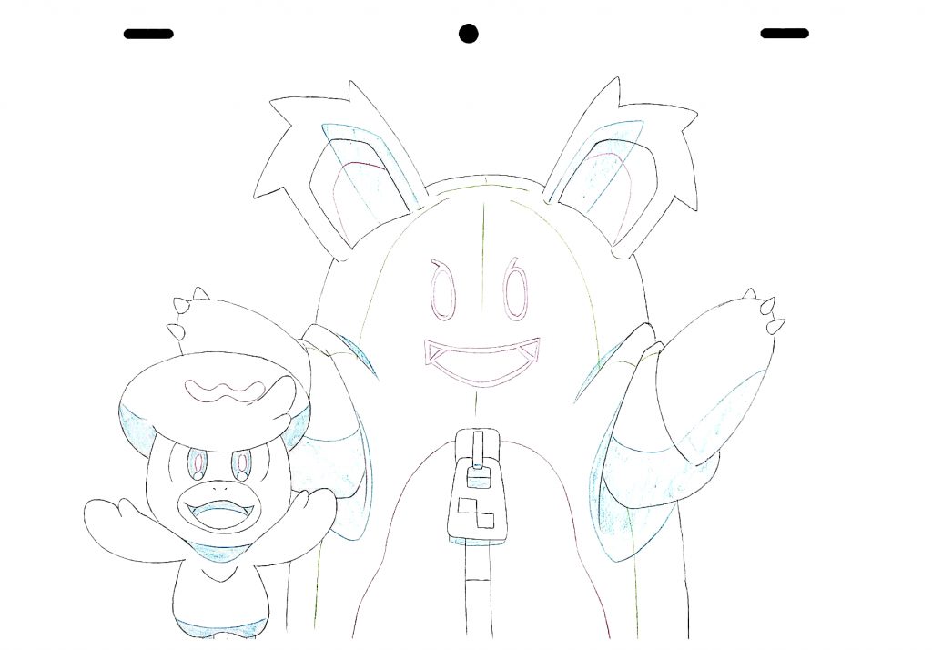 Croquis de production de l’animé Pokémon : Les Horizons !