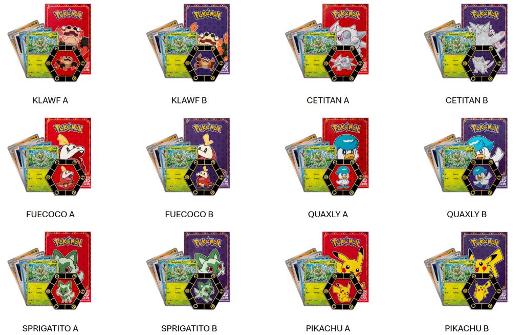 Cartes Pokémon dans les Happy Meal
