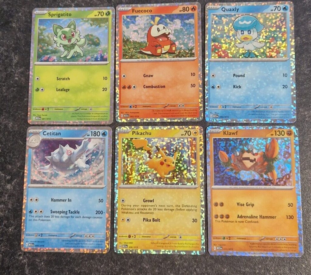 Cartes Pokémon dans les Happy Meal