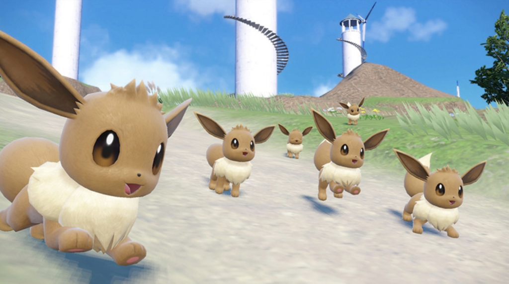 apparitions massives évènementielles d'Évoli