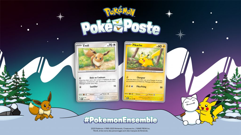 Pokémon Ensemble : La Poké Poste s'invite à Paris et à Lyon !