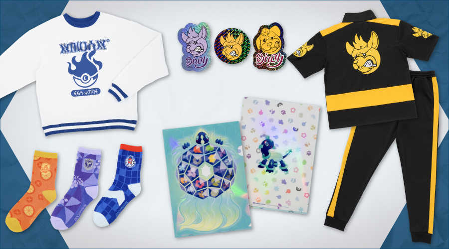 Pokémon Center nouveaux accessoires