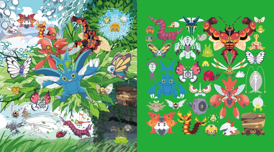 Collection Pokémon BUG OUT