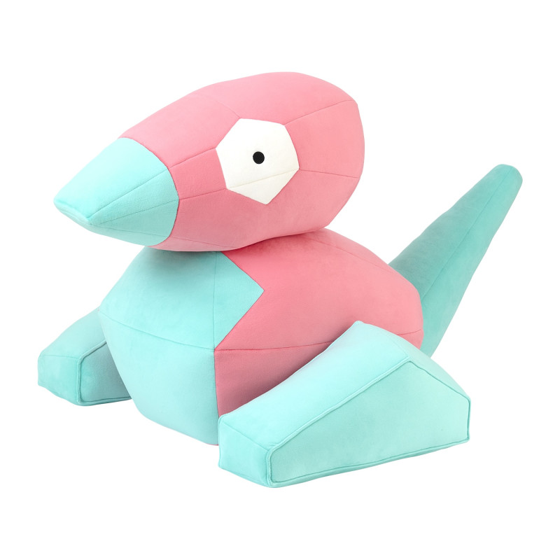 Une peluche de Porygon taille réelle