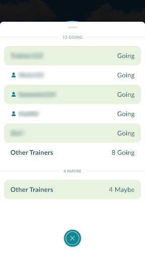 Pokémon GO : le planificateur de participations