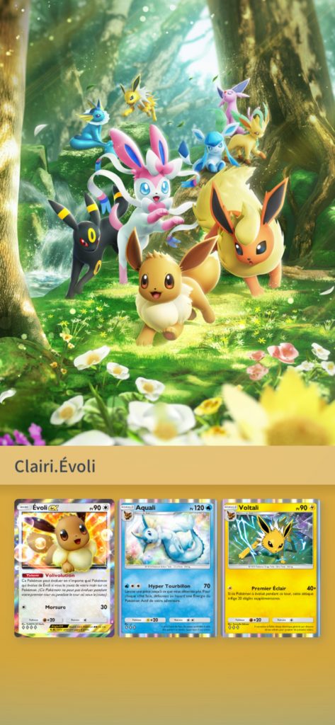 Nouvelle extension JCC Pokémon Pocket : La Clairière d’Évoli
