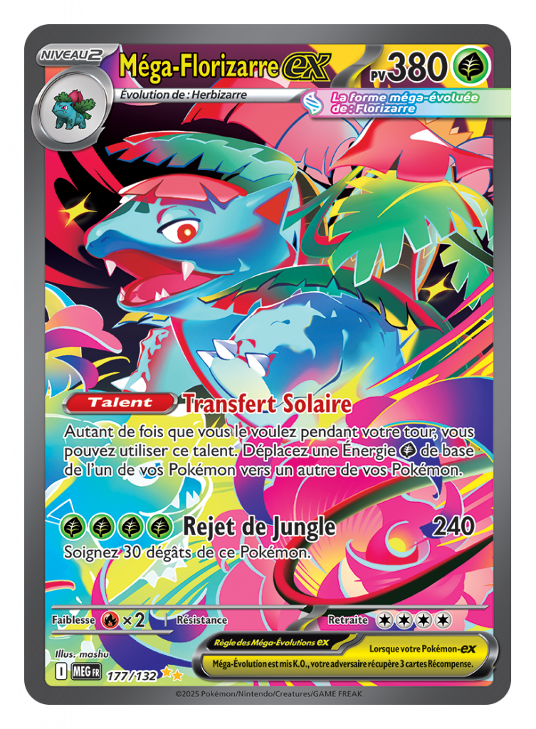 Méga-Évolution nouvelles cartes dévoilées