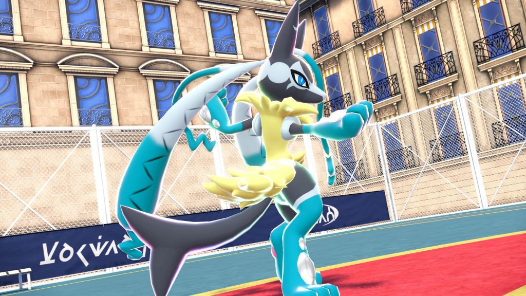 Méga-Lucario Z dans Légendes Pokémon : Z-A Méga-Dimension